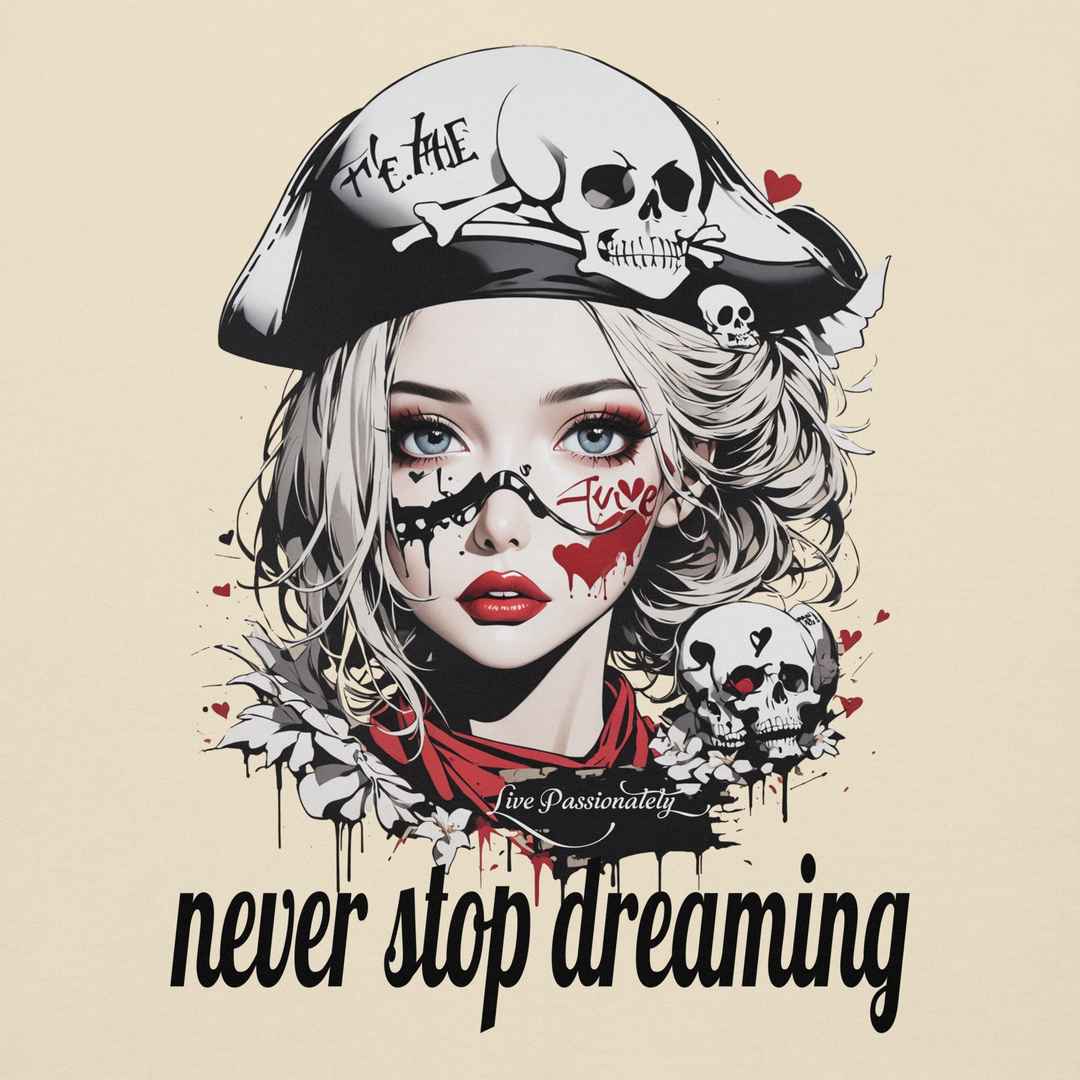 never stop dreaming 03 Unisex Premium Sweatshirt 2