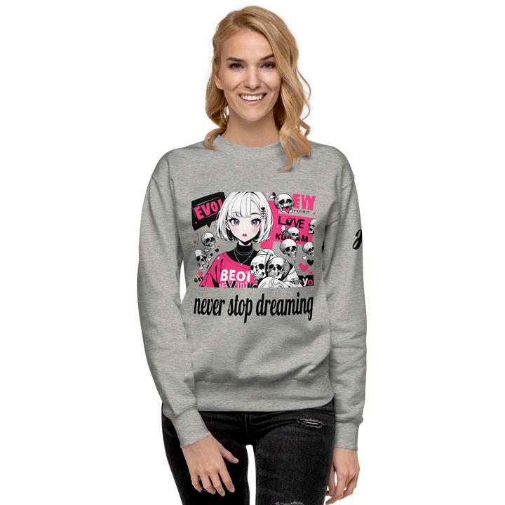 never stop dreaming 01 Unisex Premium Sweatshirt 2