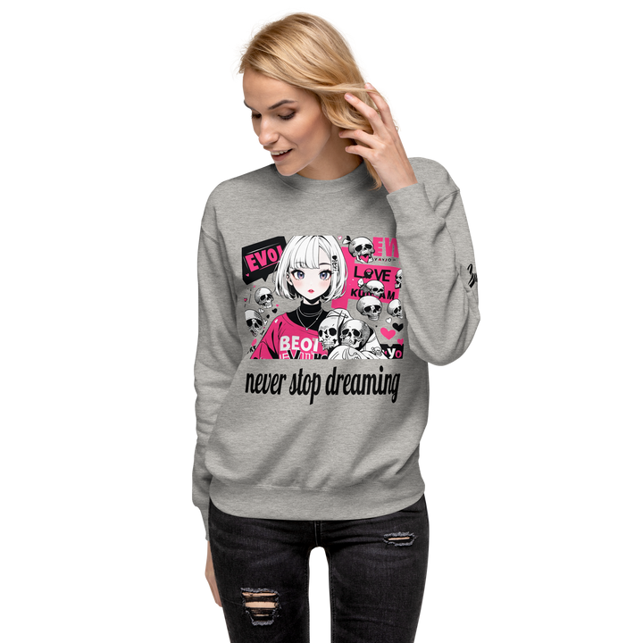never stop dreaming 01 Unisex Premium Sweatshirt 2