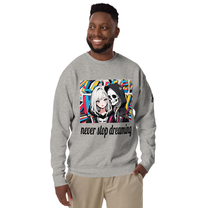 never stop dreaming 02 Unisex Premium Sweatshirt 2