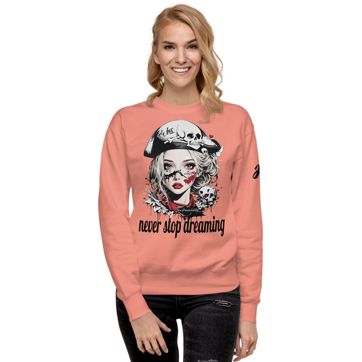 never stop dreaming 03 Unisex Premium Sweatshirt 2