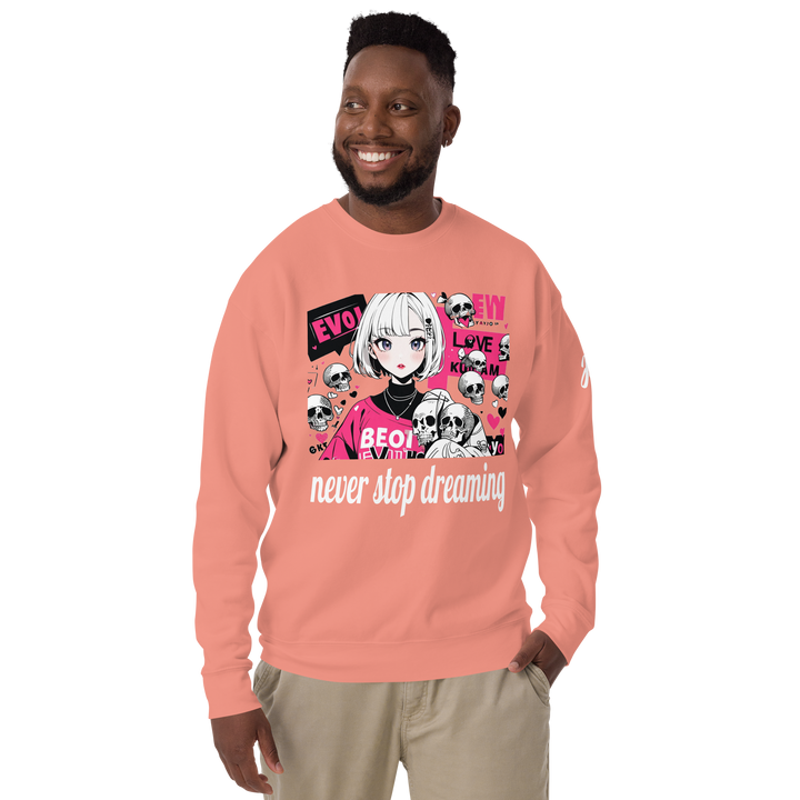 never stop dreaming 01 Unisex Premium Sweatshirt 1