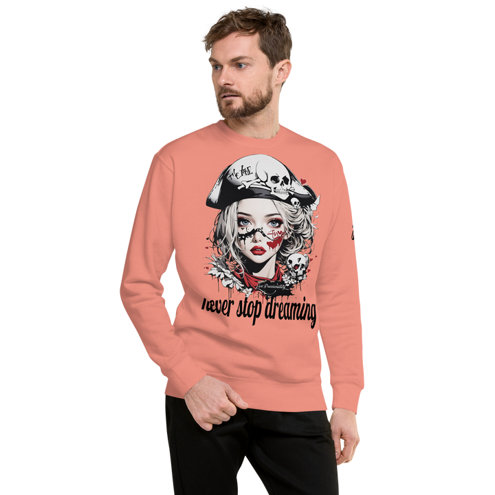 never stop dreaming 03 Unisex Premium Sweatshirt 2