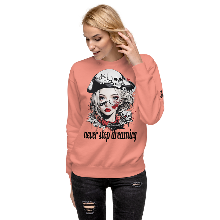 never stop dreaming 03 Unisex Premium Sweatshirt 2