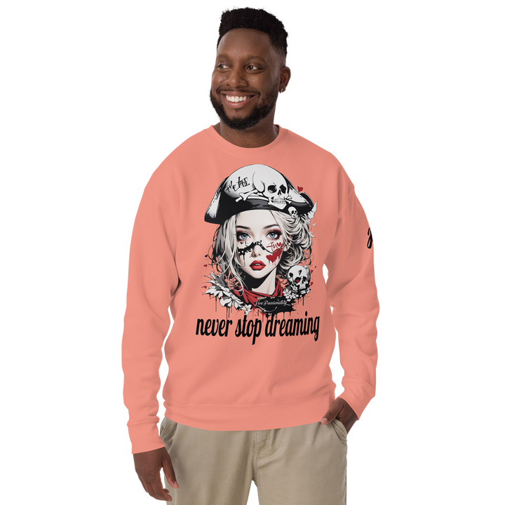 never stop dreaming 03 Unisex Premium Sweatshirt 2