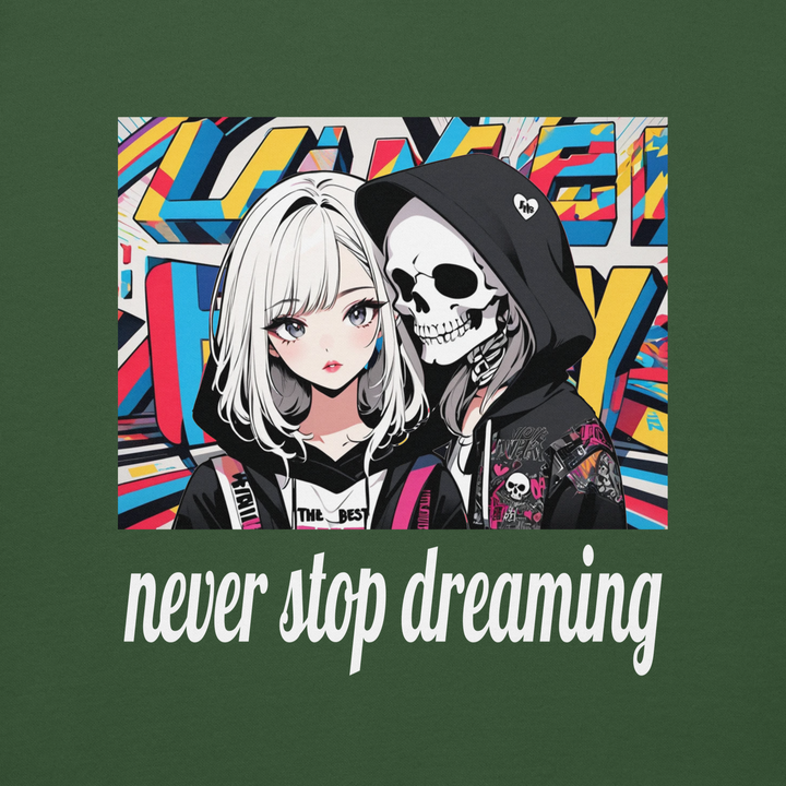 never stop dreaming 02 Unisex Premium Sweatshirt 1