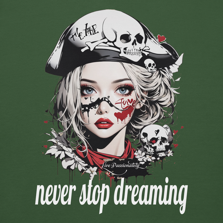 never stop dreaming 03 Unisex Premium Sweatshirt 1