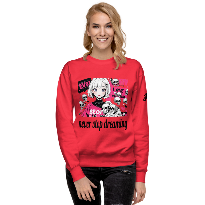 never stop dreaming 01 Unisex Premium Sweatshirt 2