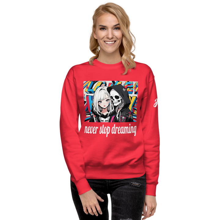 never stop dreaming 02 Unisex Premium Sweatshirt 1