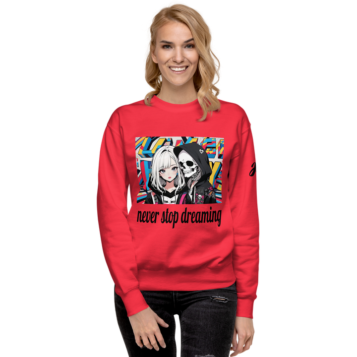 never stop dreaming 02 Unisex Premium Sweatshirt 2