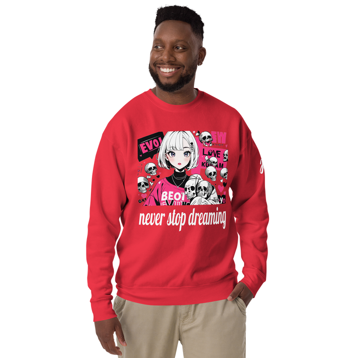 never stop dreaming 01 Unisex Premium Sweatshirt 1