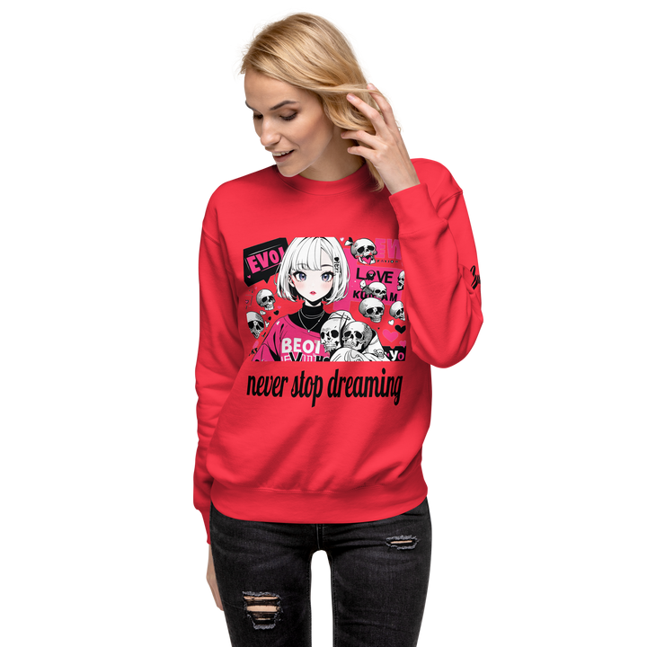never stop dreaming 01 Unisex Premium Sweatshirt 2
