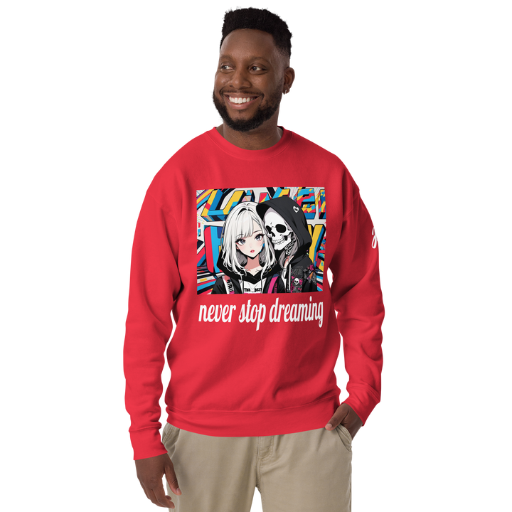 never stop dreaming 02 Unisex Premium Sweatshirt 1