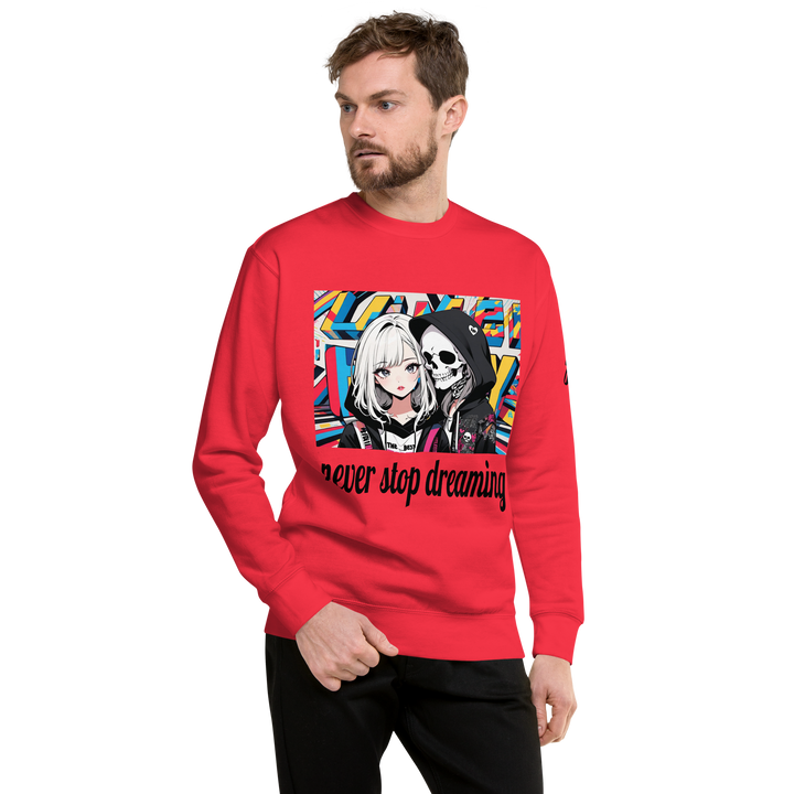 never stop dreaming 02 Unisex Premium Sweatshirt 2