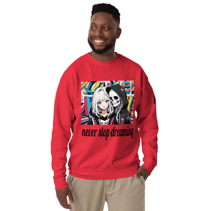 never stop dreaming 02 Unisex Premium Sweatshirt 2