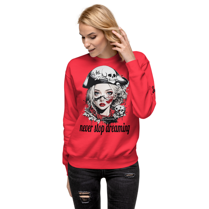 never stop dreaming 03 Unisex Premium Sweatshirt 2