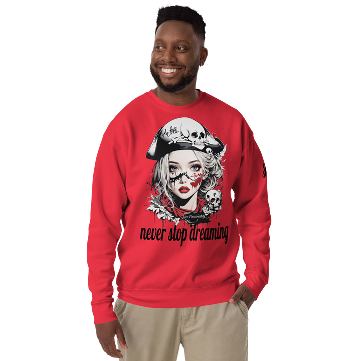 never stop dreaming 03 Unisex Premium Sweatshirt 2