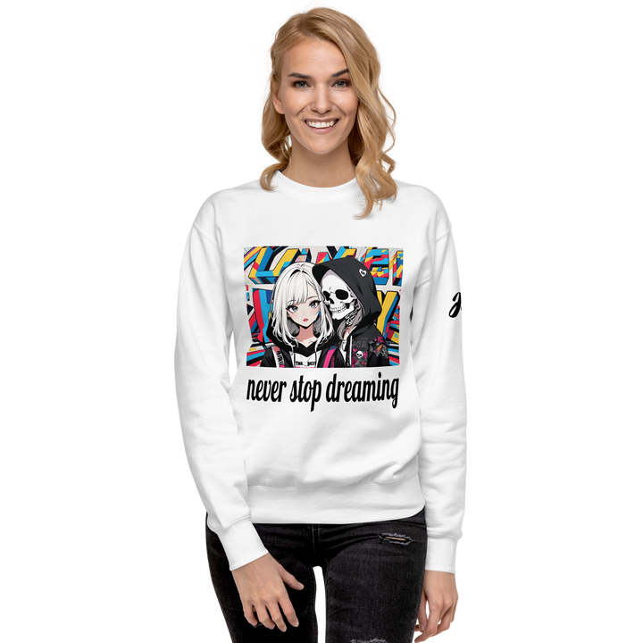 never stop dreaming 02 Unisex Premium Sweatshirt 2
