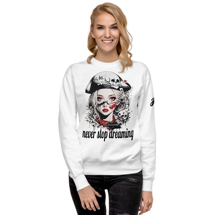 never stop dreaming 03 Unisex Premium Sweatshirt 2