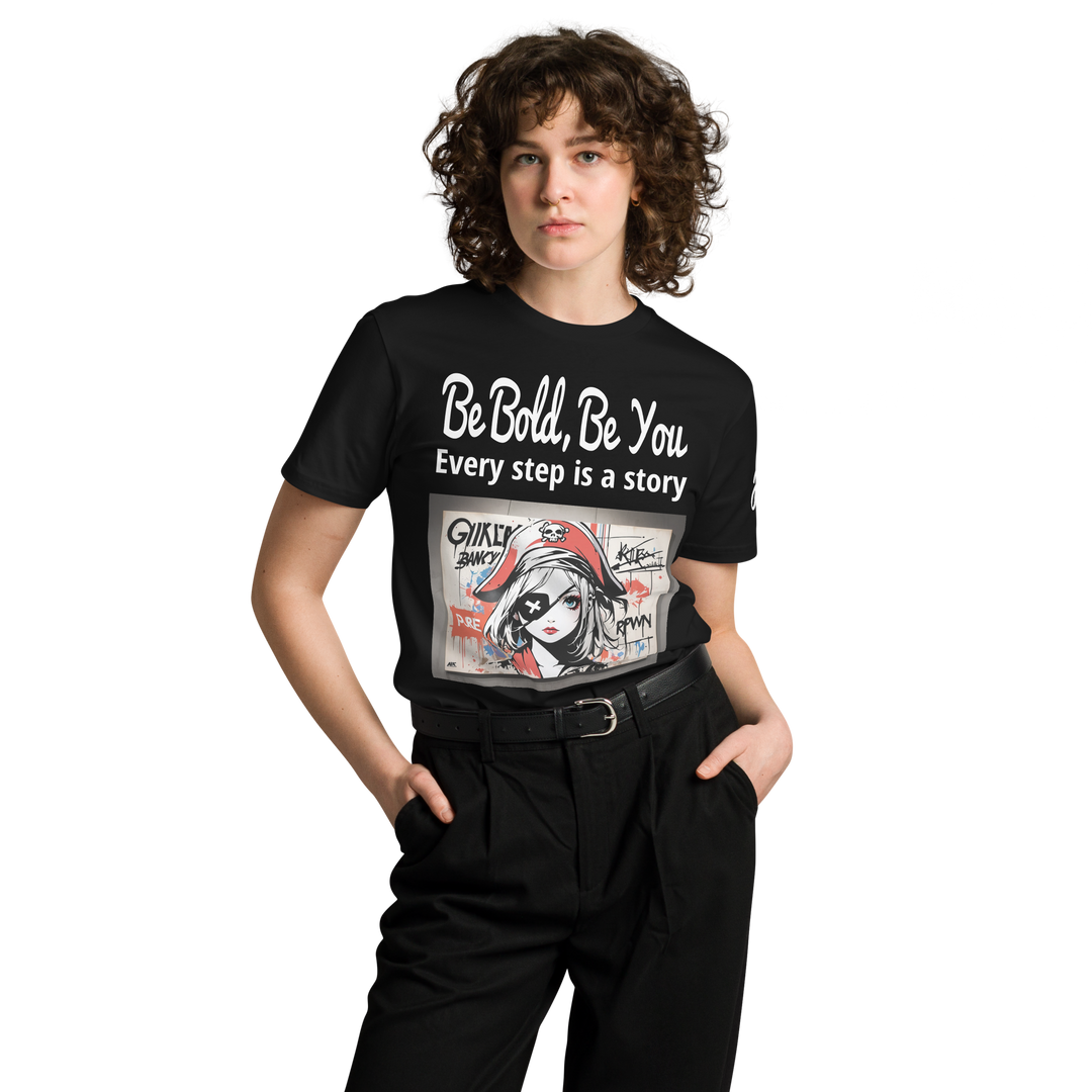 Be Bold Be you 01 Unisex premium t-shirt 03