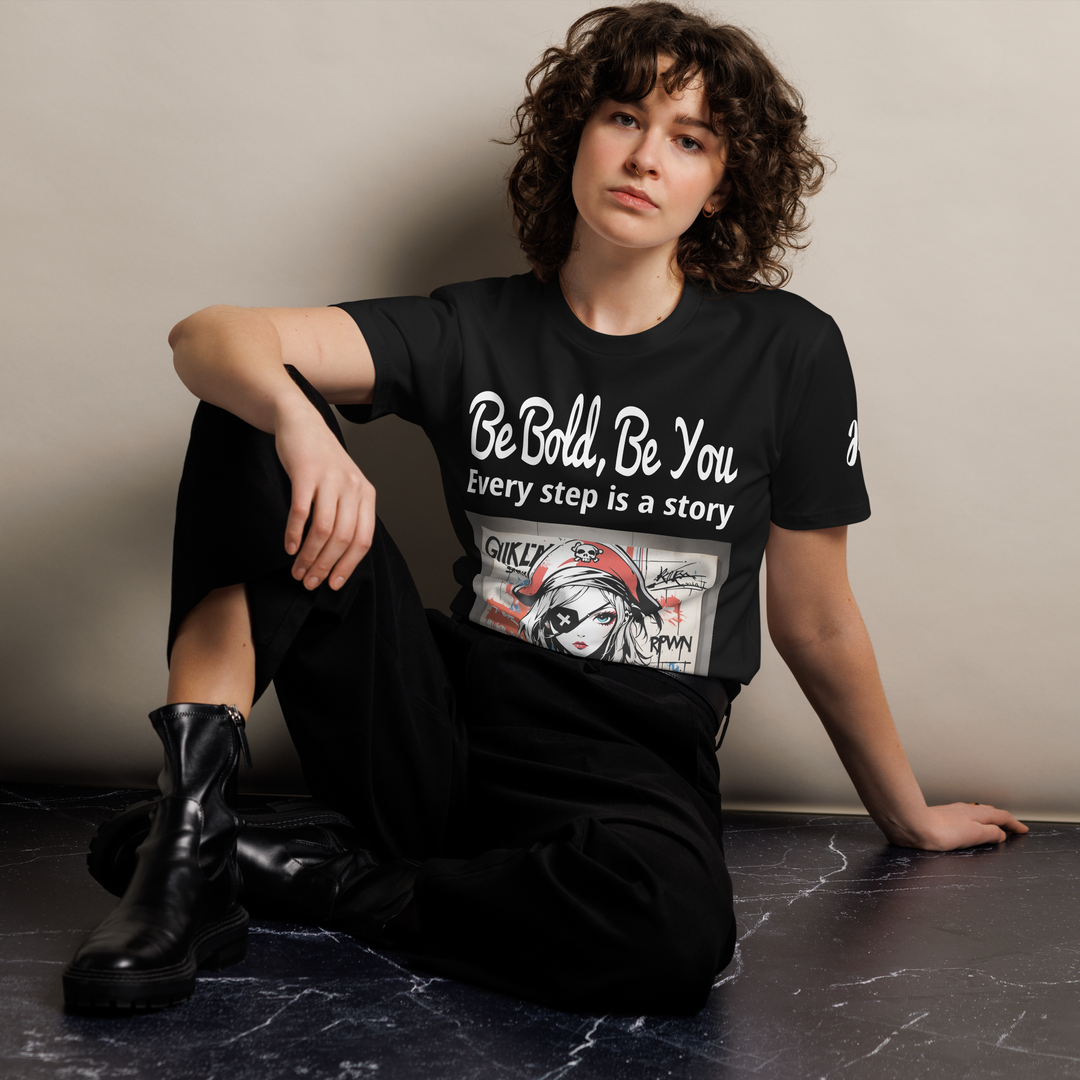 Be Bold Be you 01 Unisex premium t-shirt 03