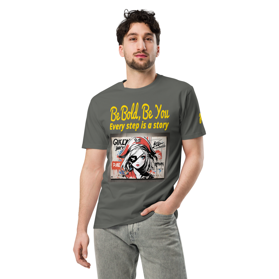 Be Bold Be you 01 Unisex premium t-shirt 01
