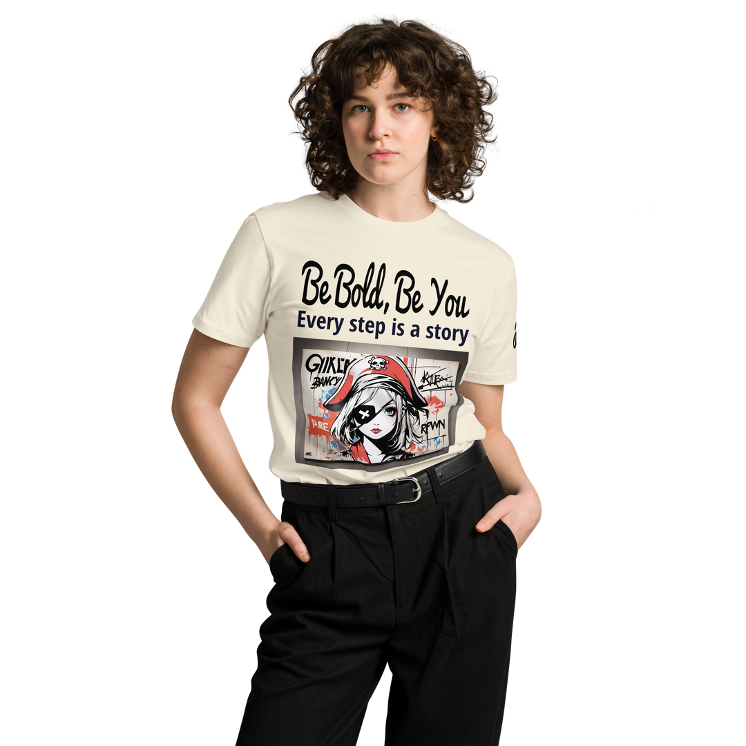 Be Bold Be you 01 Unisex premium t-shirt 02