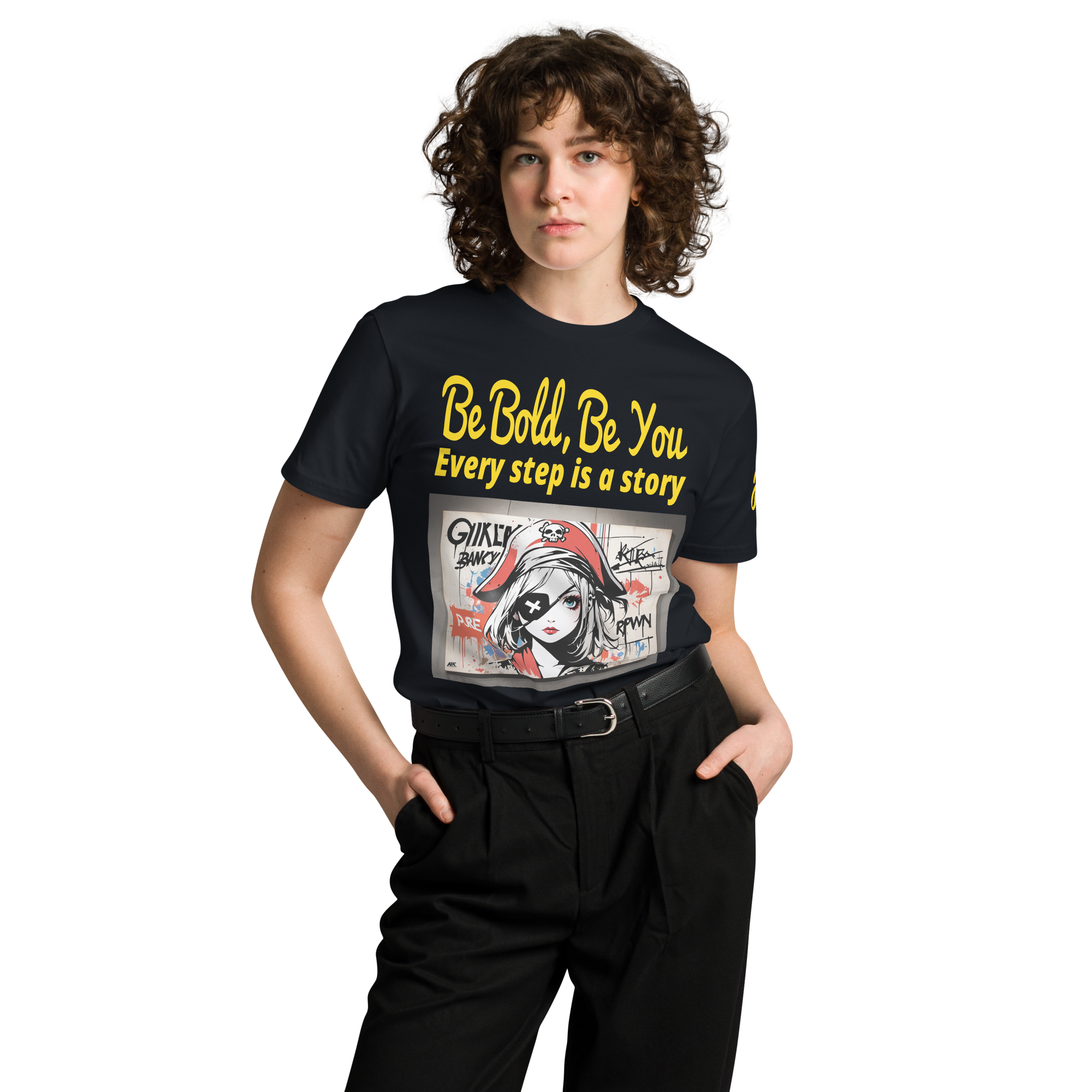 Be Bold Be you 01 Unisex premium t-shirt 01