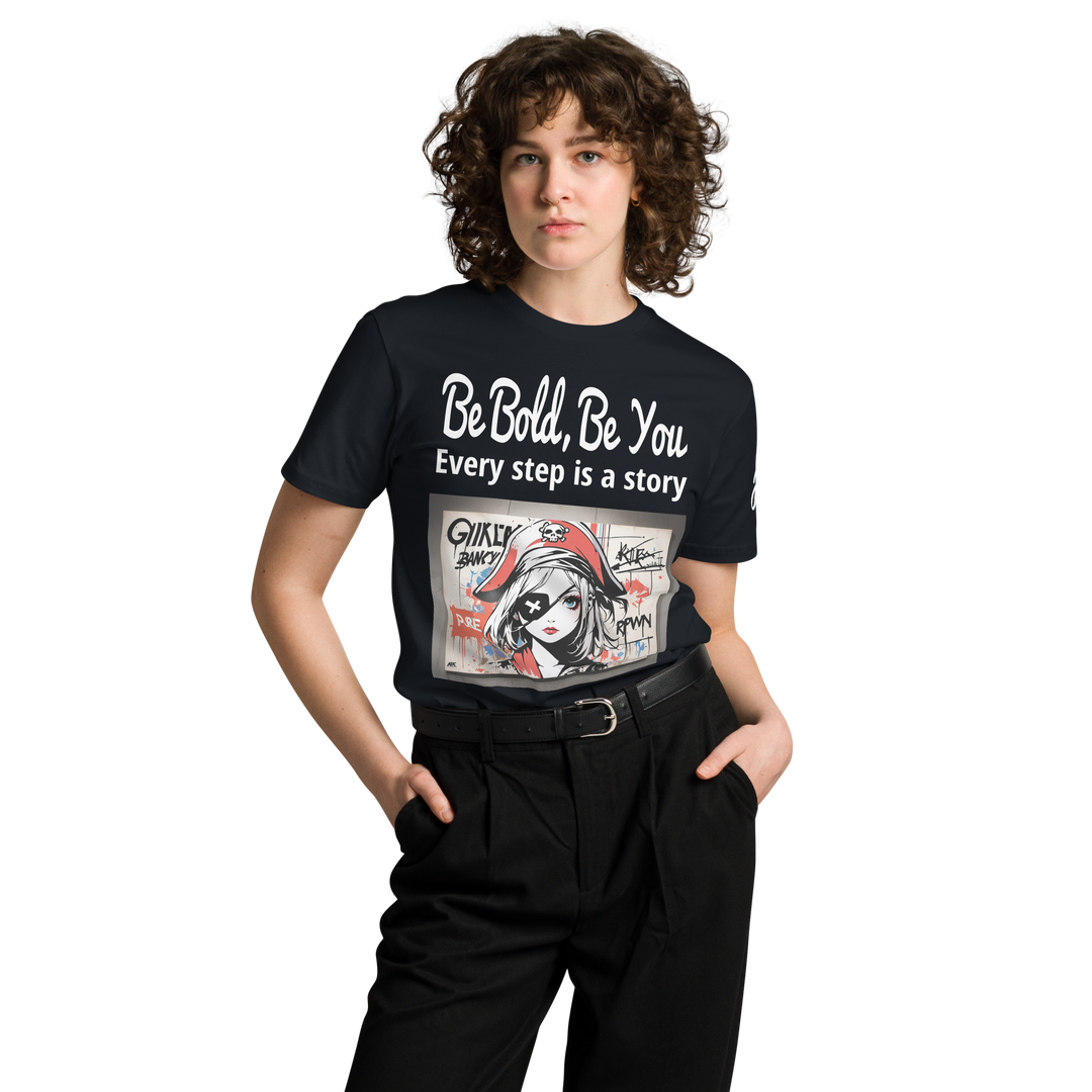 Be Bold Be you 01 Unisex premium t-shirt 03