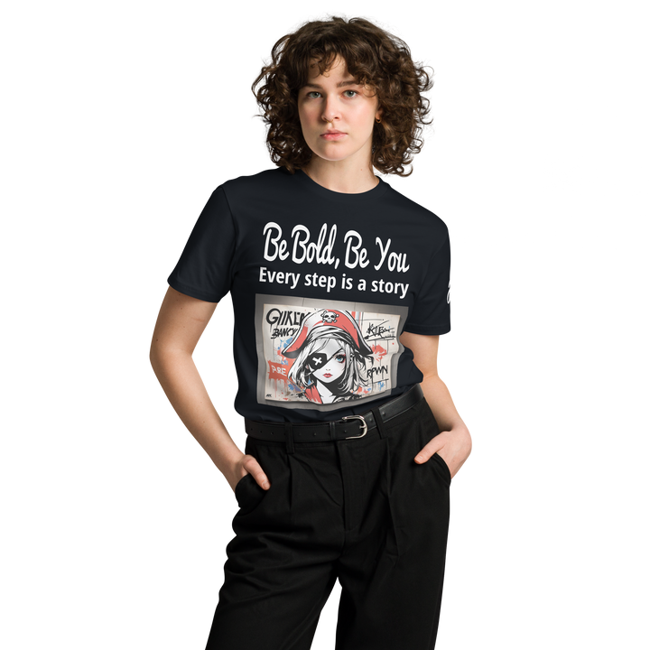 Be Bold Be you 01 Unisex premium t-shirt 03