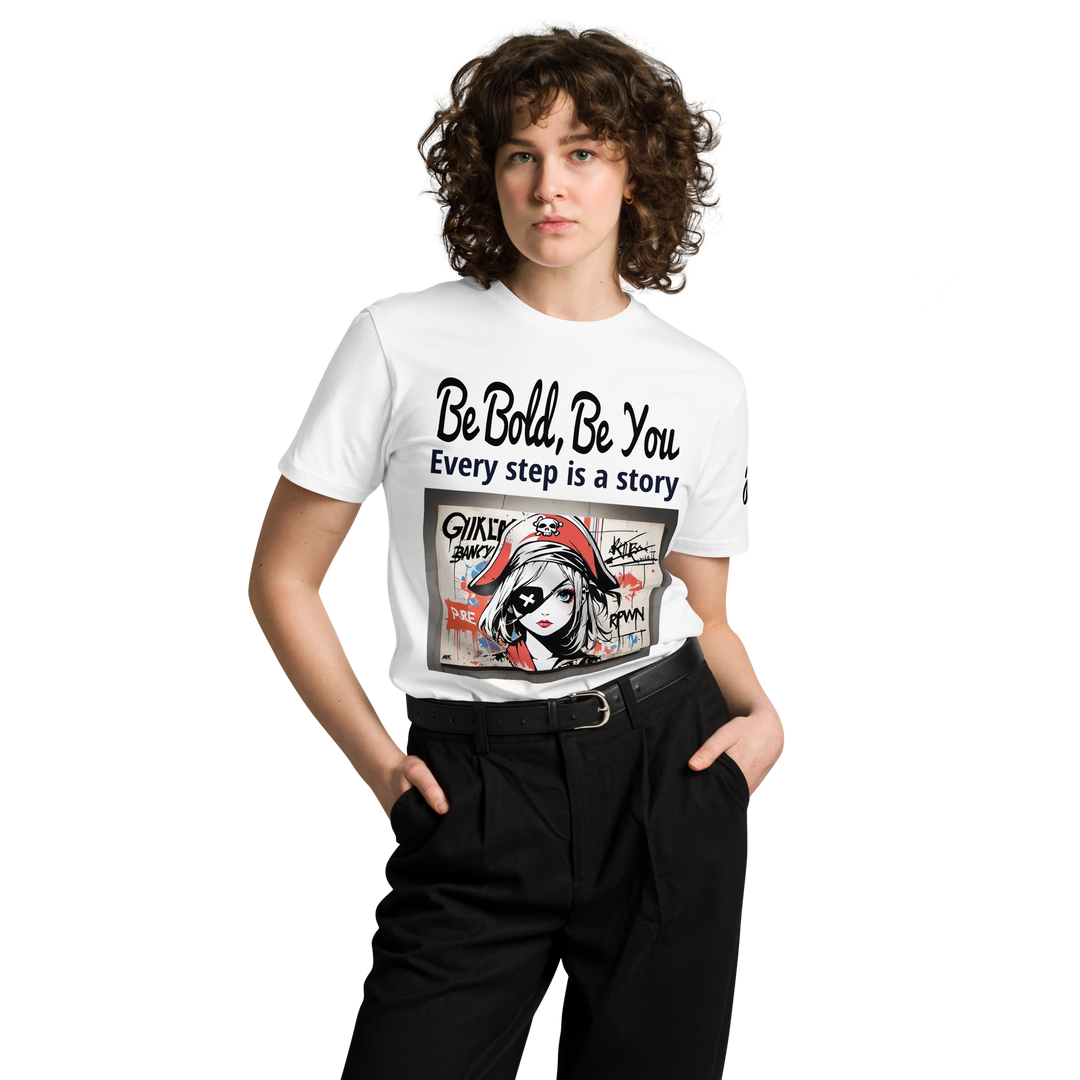 Be Bold Be you 01 Unisex premium t-shirt 02