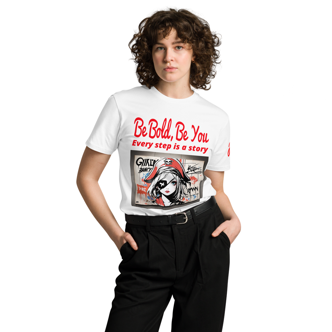 Be Bold Be you 01 Unisex premium t-shirt 04