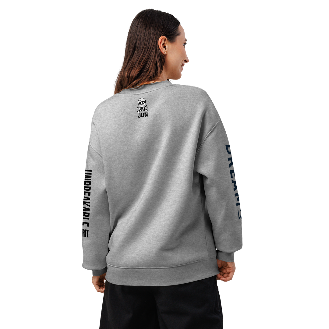 LOVE REBEL GIRL｜Unisex Relax Crew（UNBREAKABLE SPIRIT）