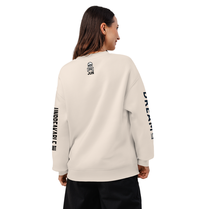 LOVE REBEL GIRL｜Unisex Relax Crew（UNBREAKABLE SPIRIT）