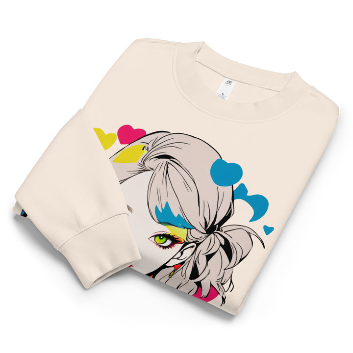 LOVE REBEL GIRL｜Unisex Relax Crew（UNBREAKABLE SPIRIT）
