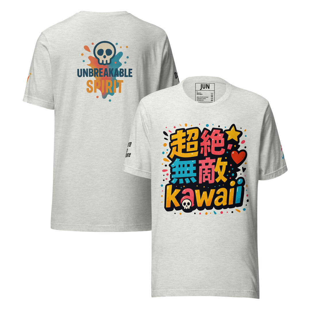 超絶無敵KAWAii 01 – JUNカラーポップTシャツ 1