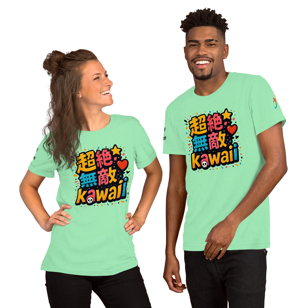 超絶無敵KAWAii 01 – JUNカラーポップTシャツ 1