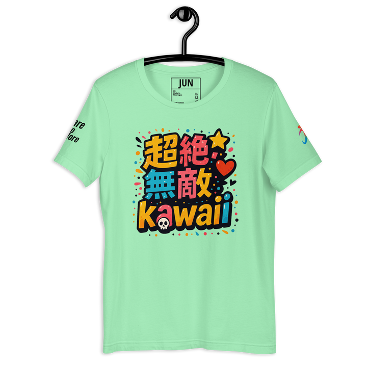 超絶無敵KAWAii 01 – JUNカラーポップTシャツ 1