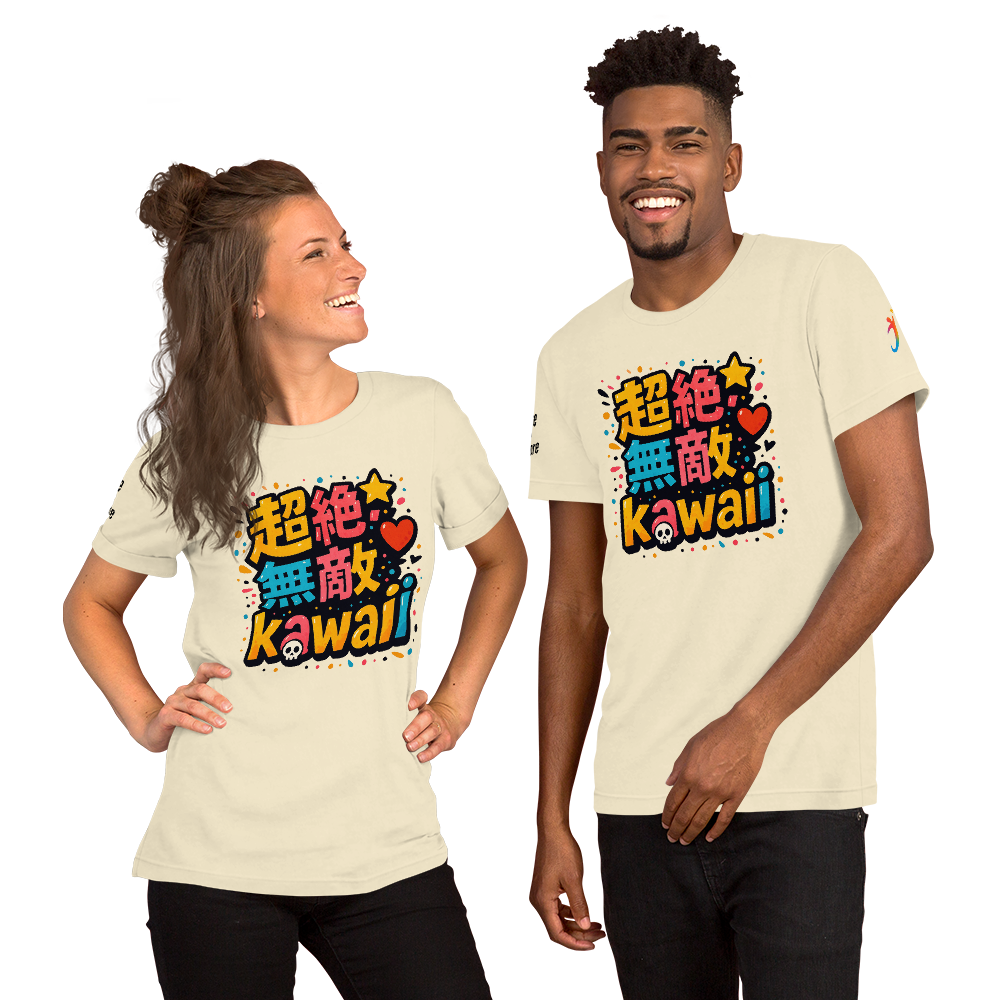 超絶無敵KAWAii 01 – JUNカラーポップTシャツ 1