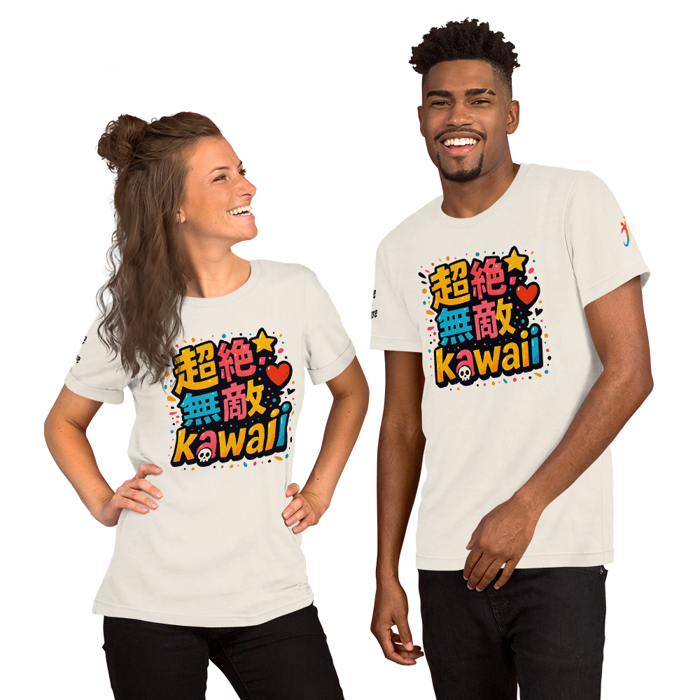 超絶無敵KAWAii 01 – JUNカラーポップTシャツ 1