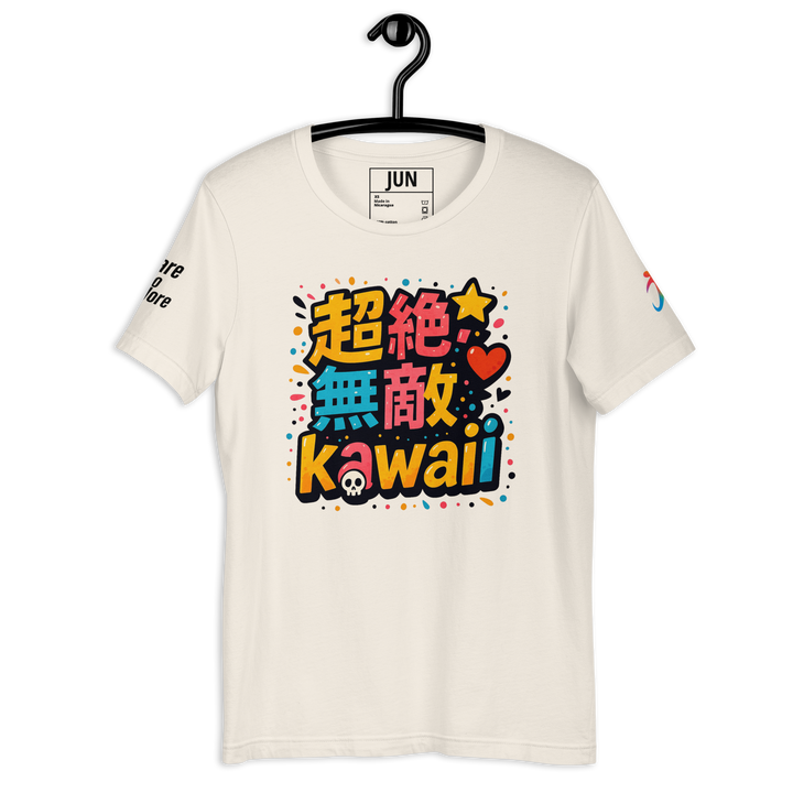 超絶無敵KAWAii 01 – JUNカラーポップTシャツ 1