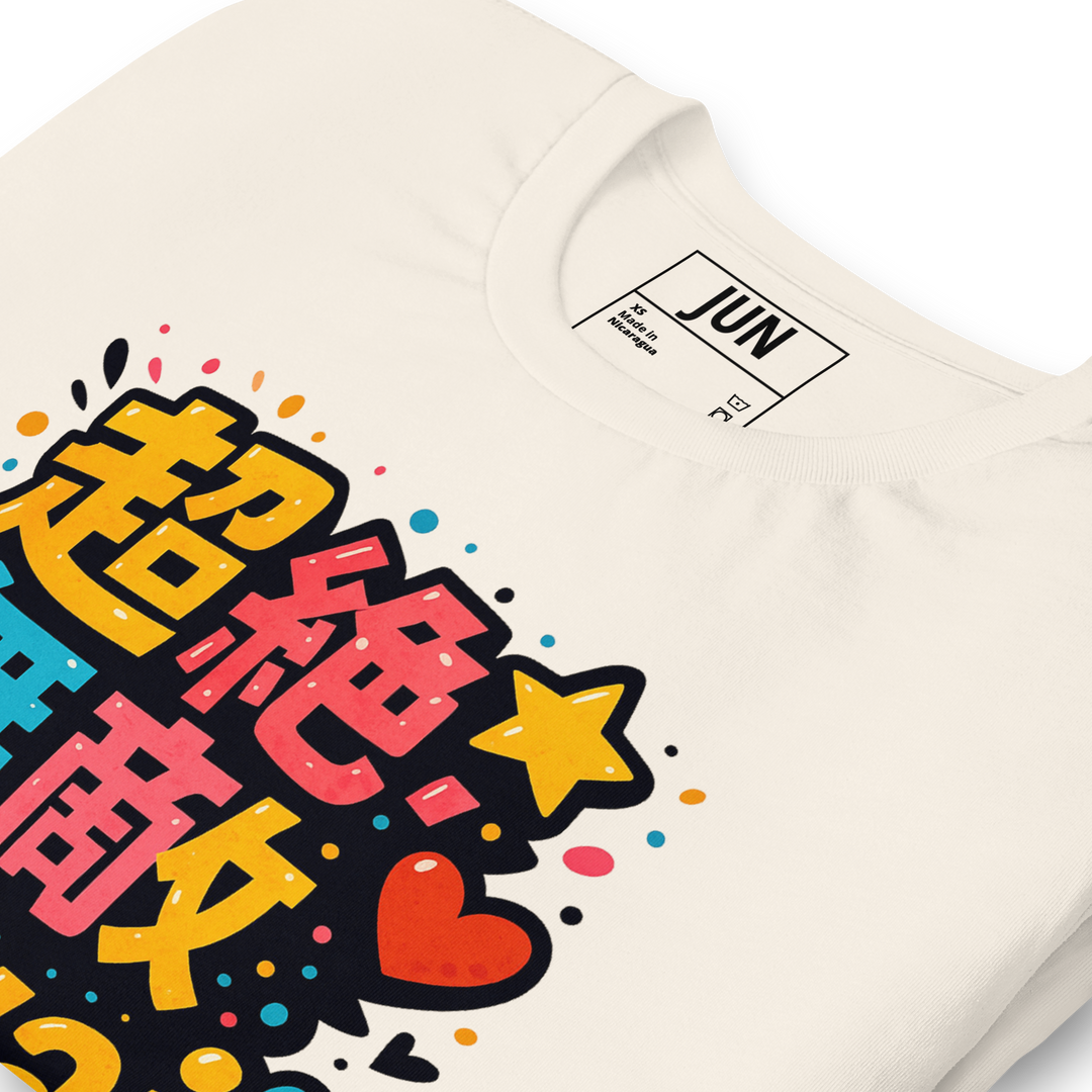超絶無敵KAWAii 01 – JUNカラーポップTシャツ 1
