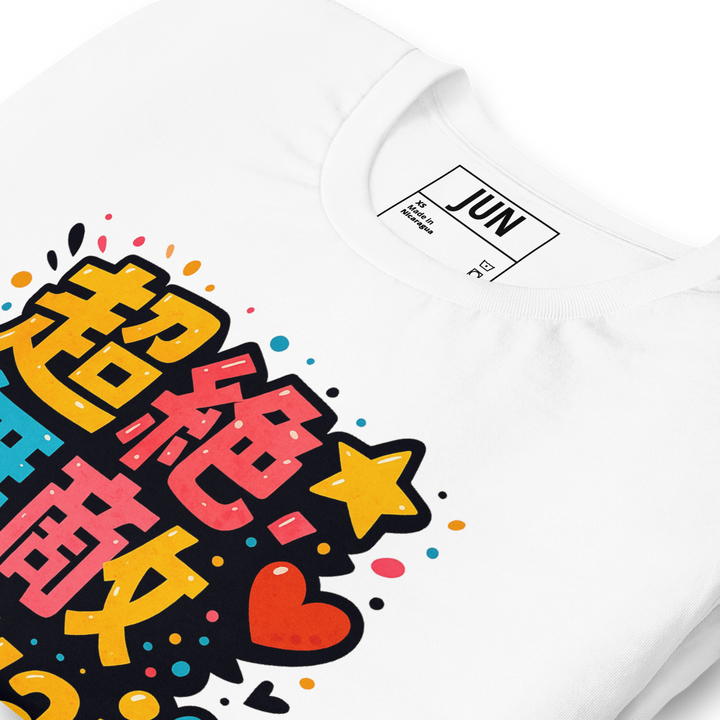 超絶無敵KAWAii 01 – JUNカラーポップTシャツ 1