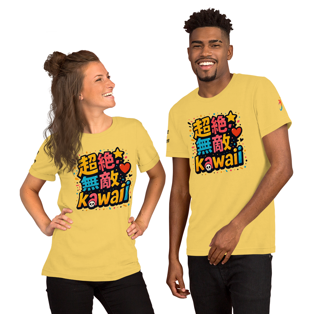 超絶無敵KAWAii 01 – JUNカラーポップTシャツ 1