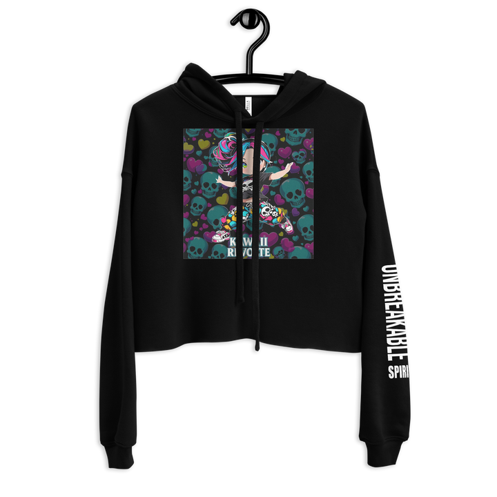 KAWAII RÉVOLTE 01 – Cropped Hoodie