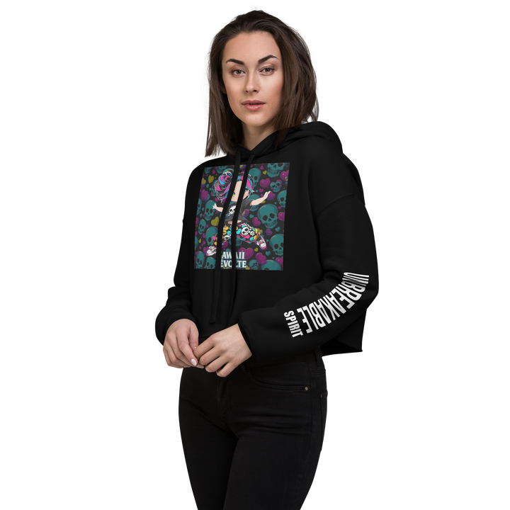 KAWAII RÉVOLTE 01 – Cropped Hoodie