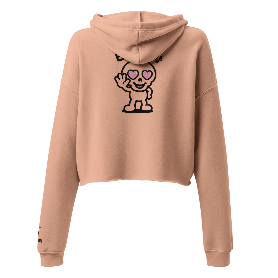 HEARTON 01 Crop Hoodie — UNBREAKABLE SPIRIT
