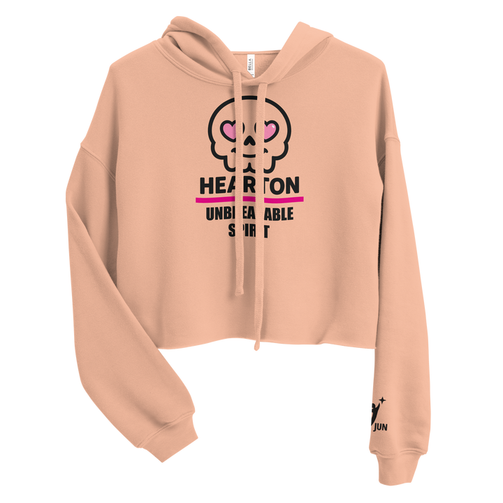 HEARTON 01 Crop Hoodie — UNBREAKABLE SPIRIT