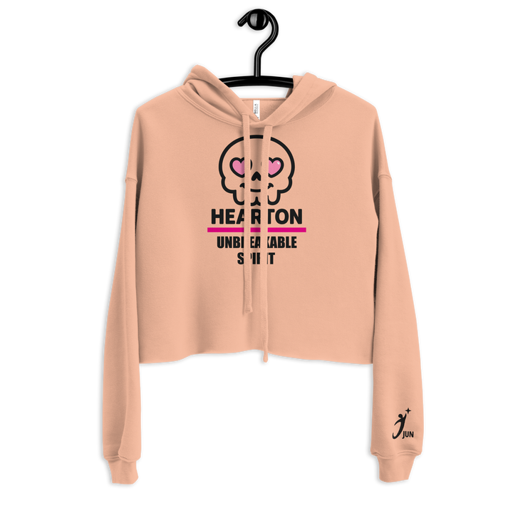 HEARTON 01 Crop Hoodie — UNBREAKABLE SPIRIT