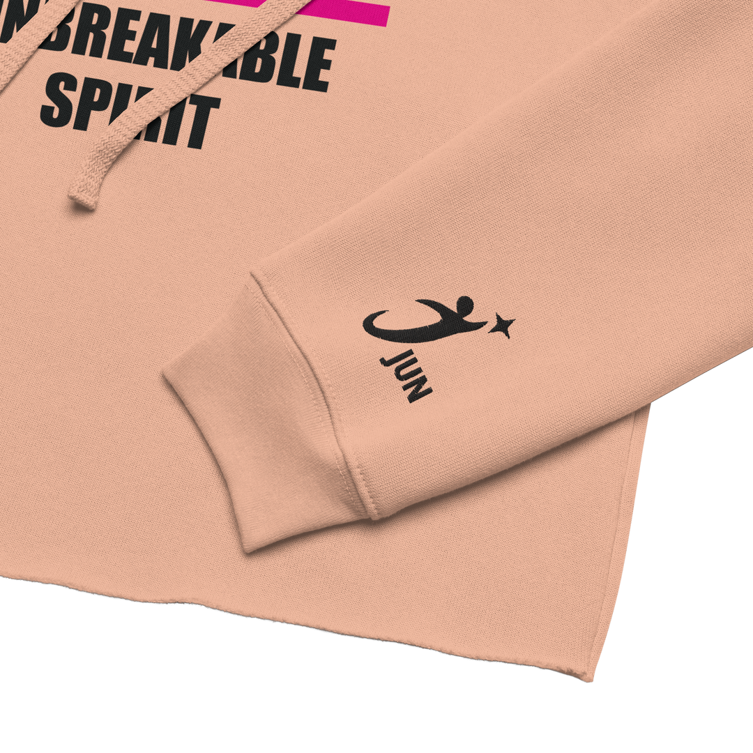 HEARTON 01 Crop Hoodie — UNBREAKABLE SPIRIT
